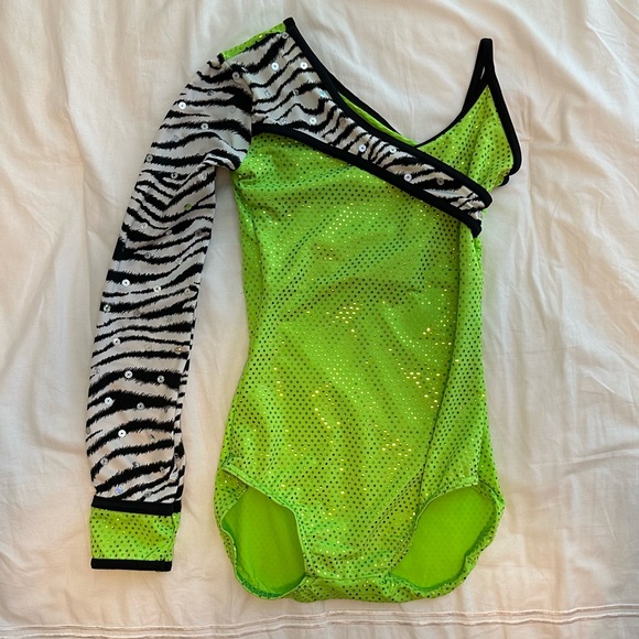 Weissman Other - Weissman Green and Zebra Print Costume